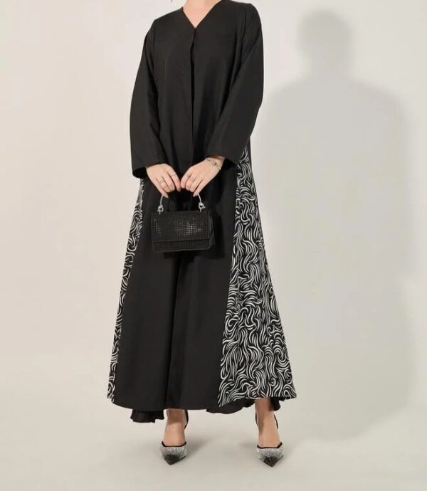 Printed Detailed Abaya